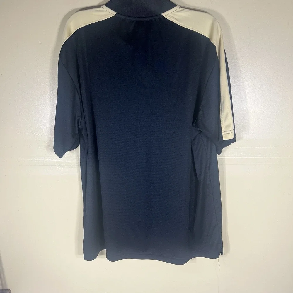Purdue Boilermakers Polo Shirt Mens XL Navy Gold Embroidered NCAA College Golf